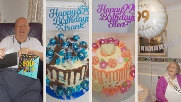 Double birthday celebrations for Crossgate care home Residents